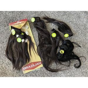 ZURY BRAZILIAN 100% HUMAN REMY HAIR LOT